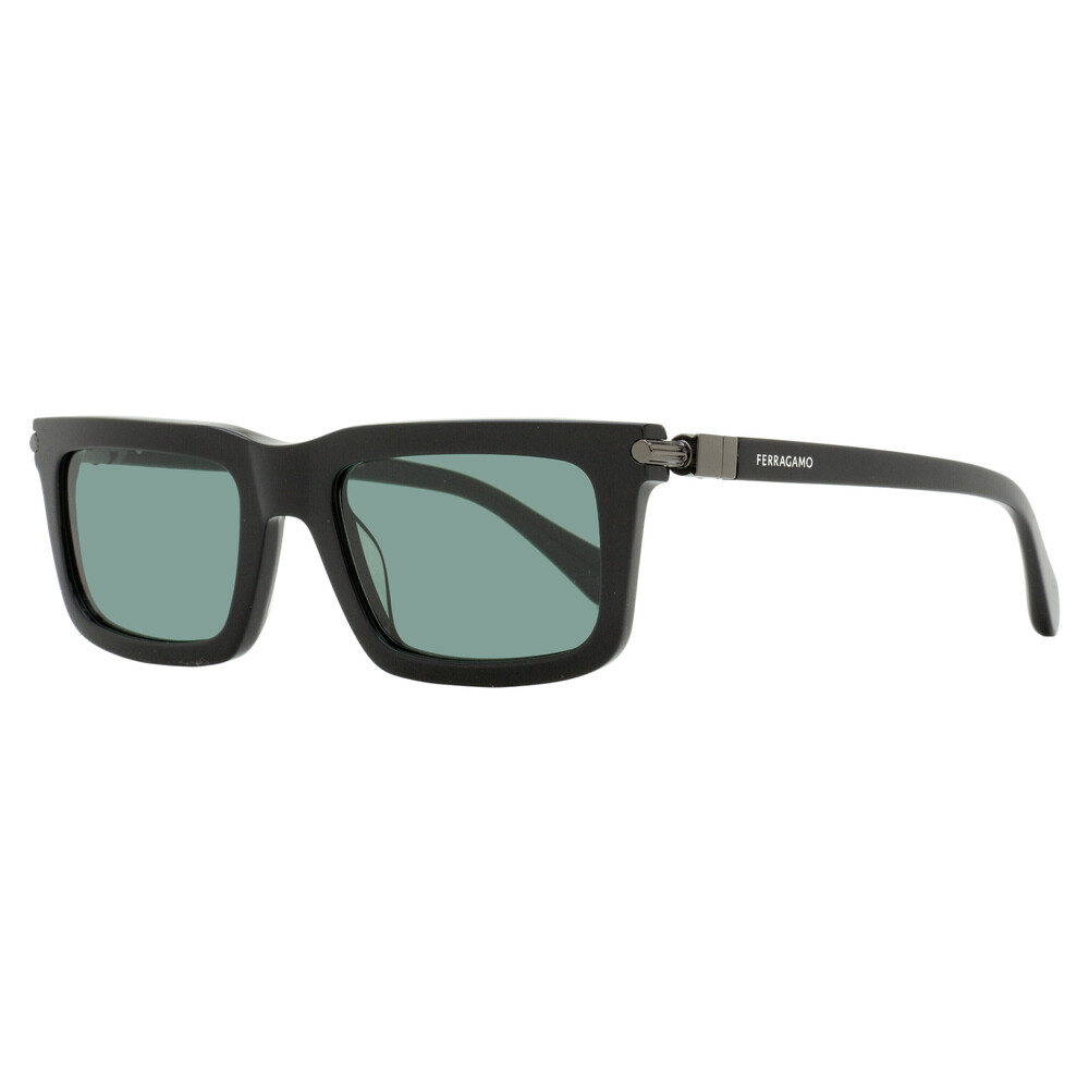 Ferragamo Evolution Rectangular Sunglasses SF2015S 001 Black 53mm